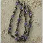 Handmade Purple Bead Anneal..